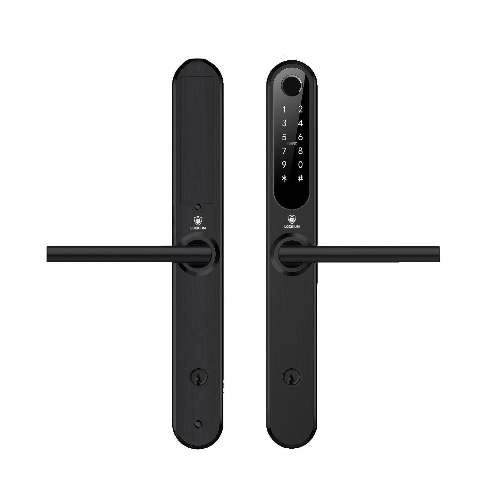 Serrure numérique noire